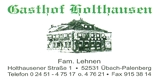 Gasthof Holthausen